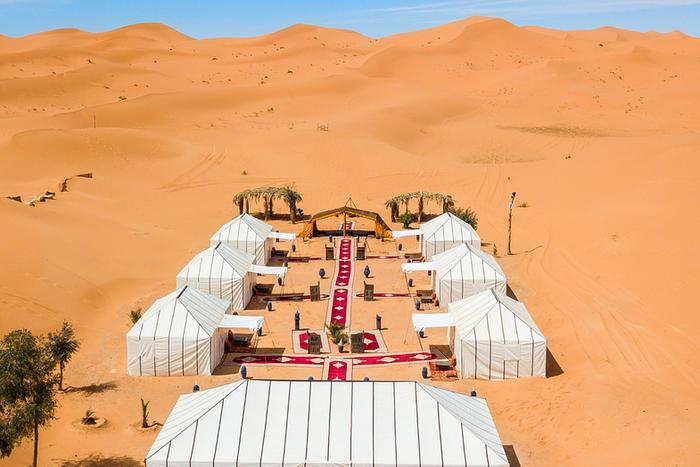 فندق Ammar Luxury Camp مرزوكة المظهر الخارجي الصورة